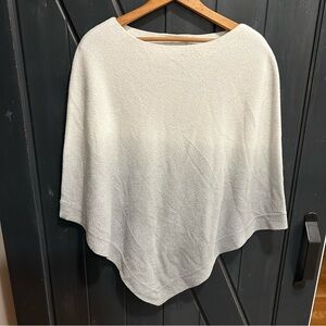 Barefoot Dreams Cozychic UltraLite Ocean Breeze Poncho Ombre Coastal Comfy NWT